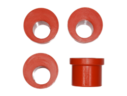 79-04 Mustang Steering Rack Bushing Kit - Offset / 4 Pack