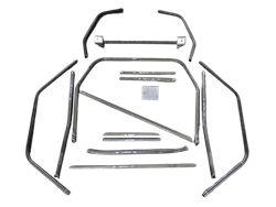 79-93 Mustang 10pt Cage Kit - Mild Steel