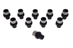 Billet Aluminum Lug Nut (.75.) 14MM - Two Tone Black